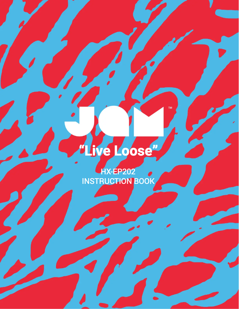 Page 1 de la notice Manuel utilisateur Jam Live Loose HX-EP202