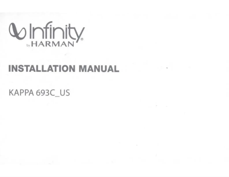Página 1 del manual Manual de usuario Infinity Kappa 693C