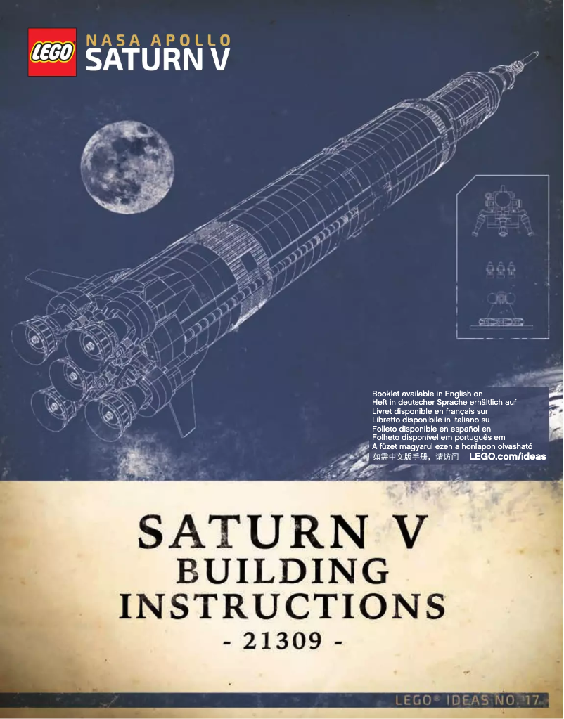 Page 1 de la notice Manuel utilisateur Lego Ideas 21309