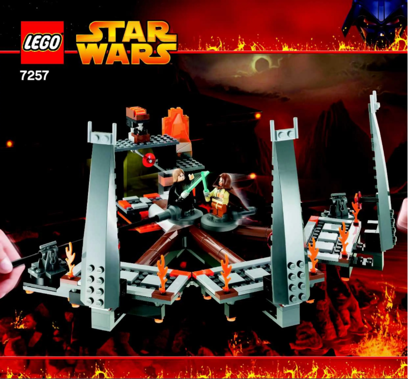 Page 1 de la notice Manuel utilisateur Lego Star Wars 7257