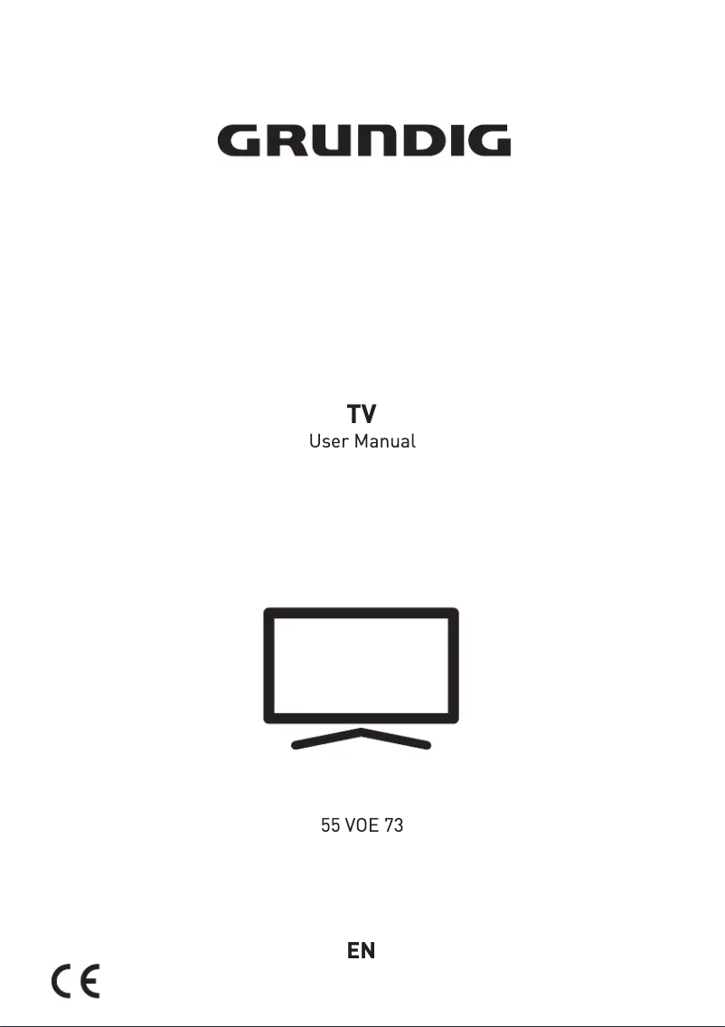 Page 1 de la notice Manuel utilisateur Grundig 55 VOE 73