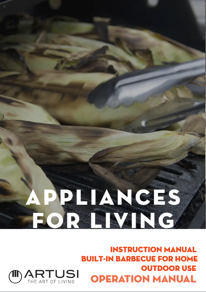 Page 1 de la notice Manuel utilisateur Artusi ABBQ1MB