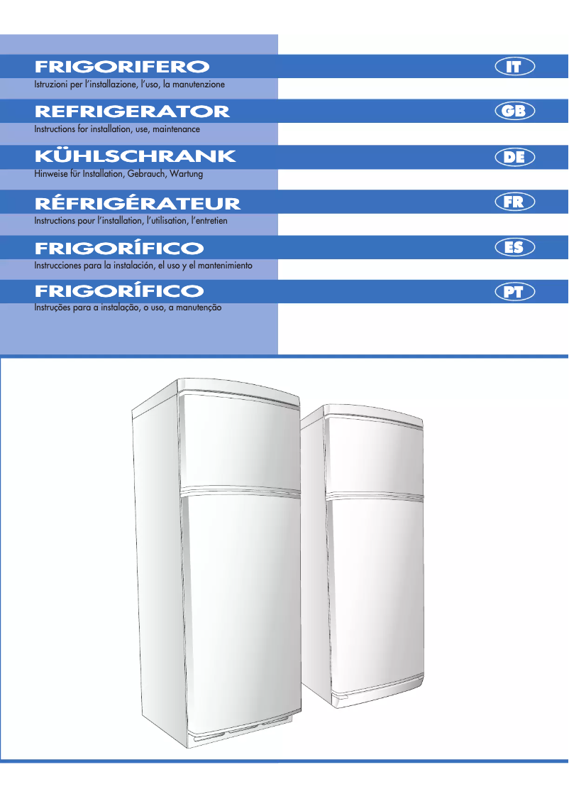 Página 1 del manual Manual de usuario Bompani BODP262/C