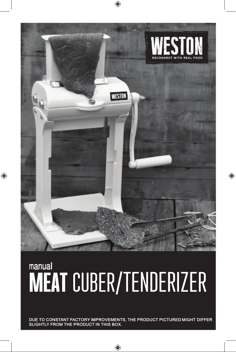 Page 1 of the manual User Manual Weston 07-3101-W-A