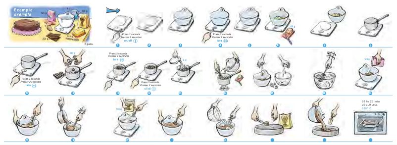 Page 1 de la notice Manuel utilisateur Tefal Cook Up BC3006