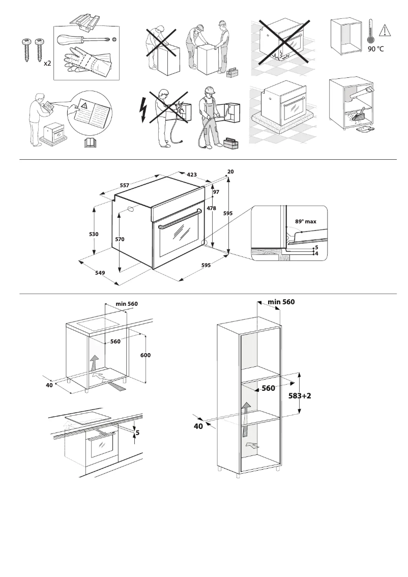 Página 1 del manual Instrucciones de seguridad Indesit IFW 3844 H IX