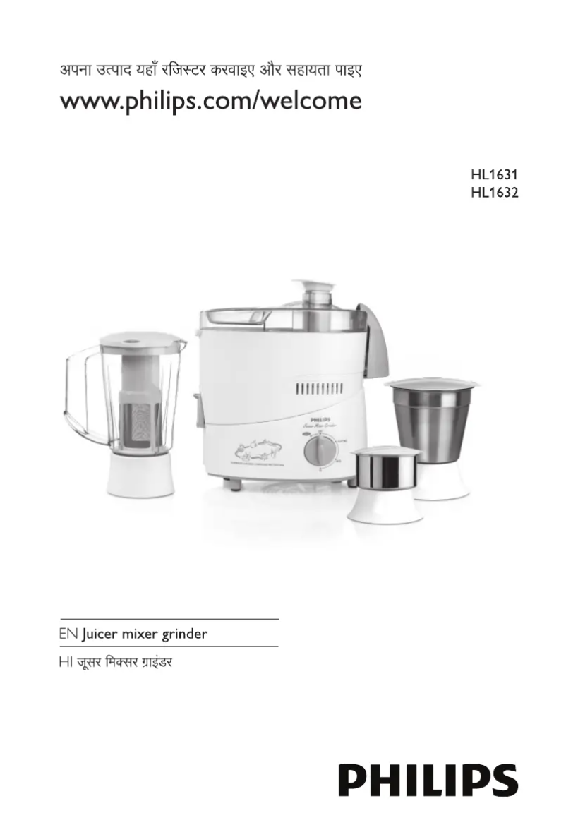 Page 1 de la notice Manuel utilisateur Philips HL1631