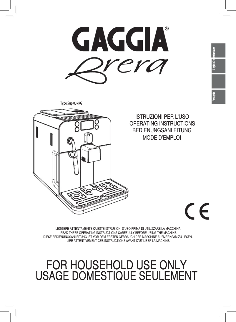 Página 1 del manual Manual de usuario Philips Saeco Syntia Focus RI9833