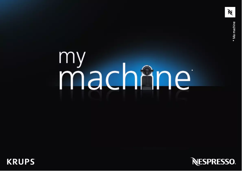 Page 1 de la notice Manuel utilisateur Krups Nespresso Inissia XN1014