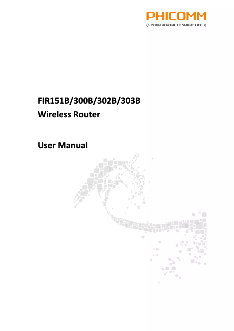 Image de la première page du manuel de l'appareil FIR151B