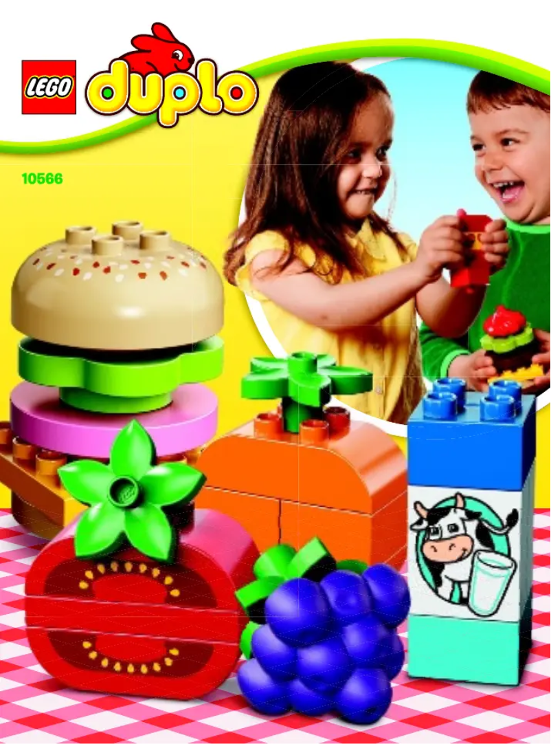 Page 1 de la notice Manuel utilisateur Lego Duplo 10566