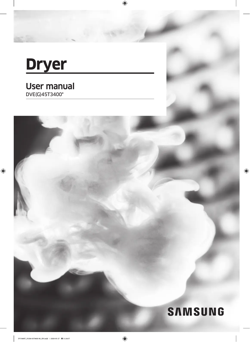 Página 1 del manual Manual de usuario Samsung DVG45T3400V
