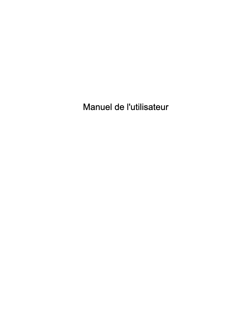 Page 1 de la notice Manuel utilisateur HP Slate 6 VoiceTab