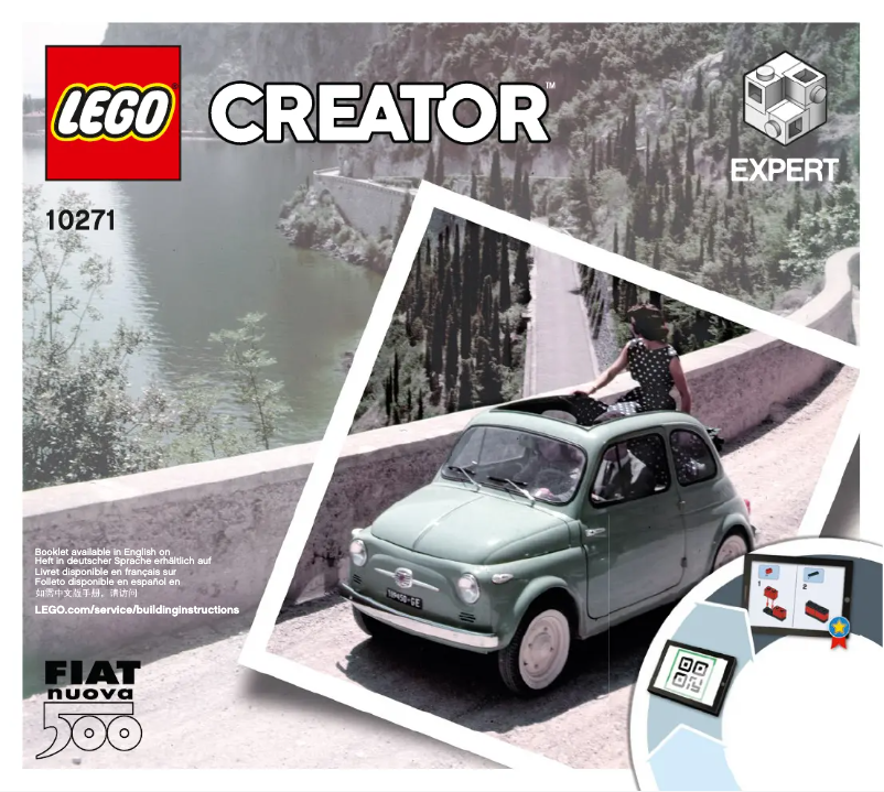 Page 1 of the manual User Manual Lego Creator Expert 10271