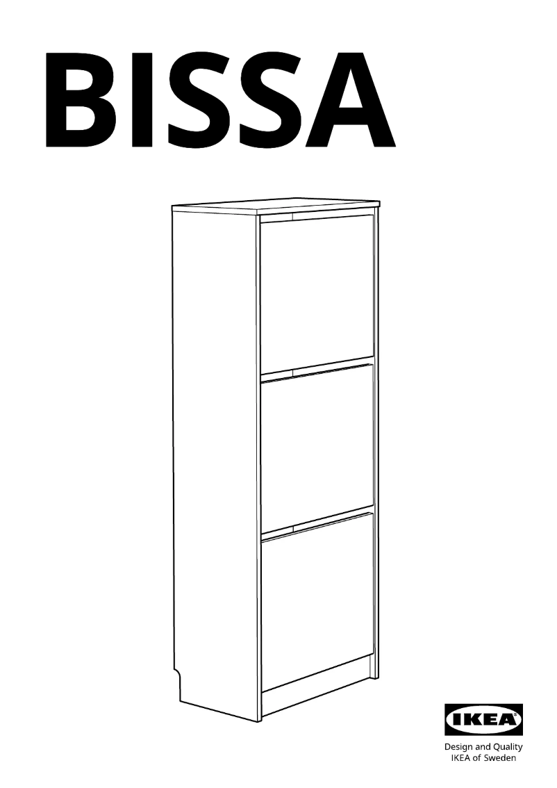 Page 1 de la notice Manuel utilisateur Ikea BISSA 405.302.10