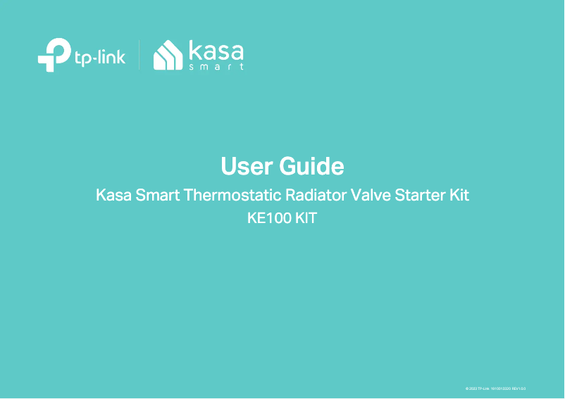 Página 1 del manual Manual de usuario TP-Link Kasa KE100