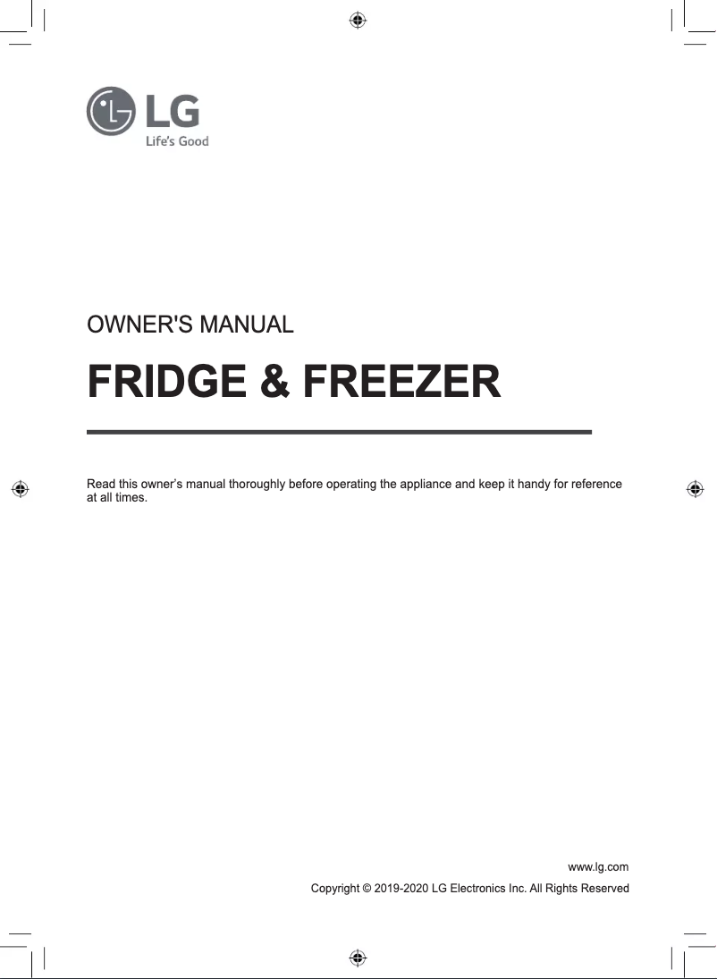 Page 1 de la notice Manuel utilisateur LG LM57SDT