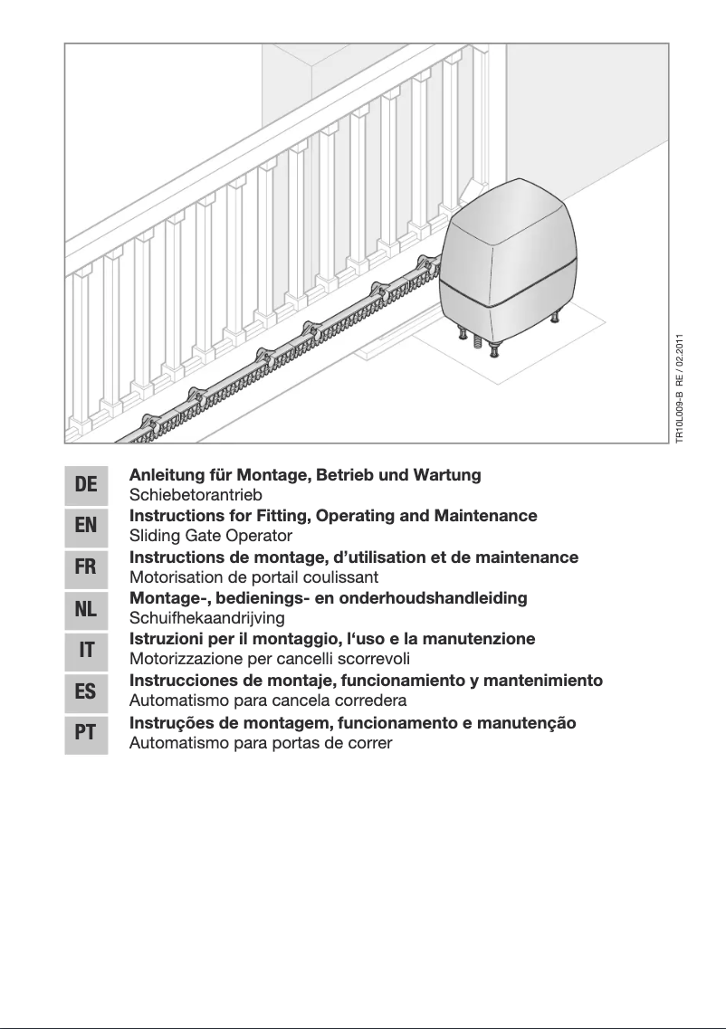 Page 1 de la notice Manuel utilisateur Hormann Portronic-S 4000