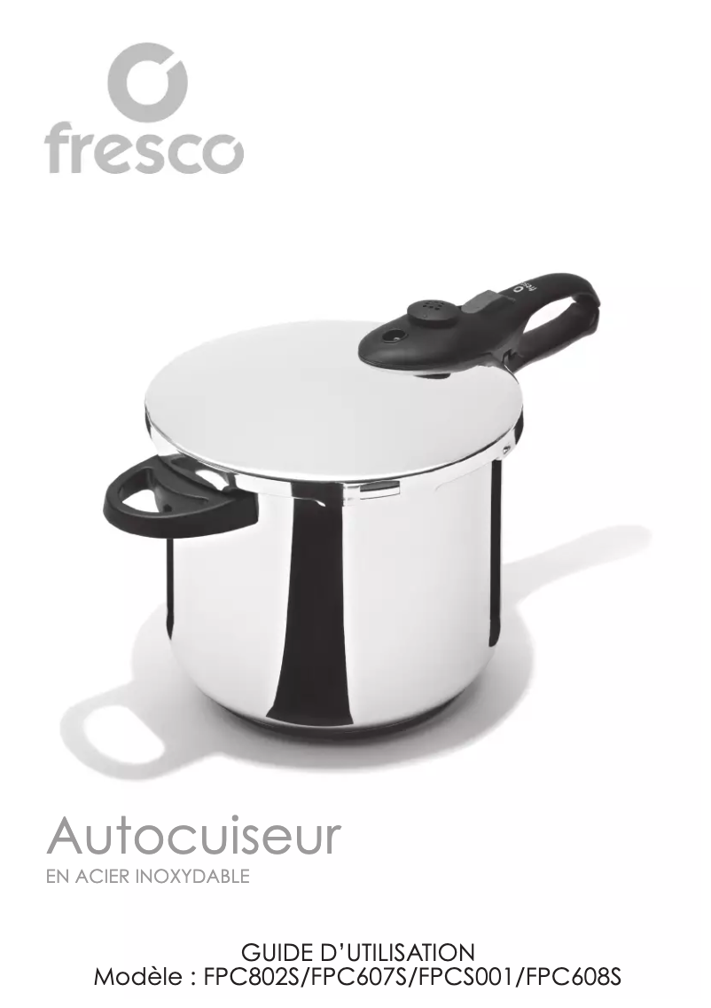 Page 1 de la notice Manuel utilisateur Fresco FPC608S