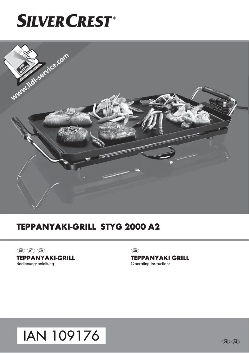 Página 1 del manual Manual de usuario SilverCrest STYG 2000 A2