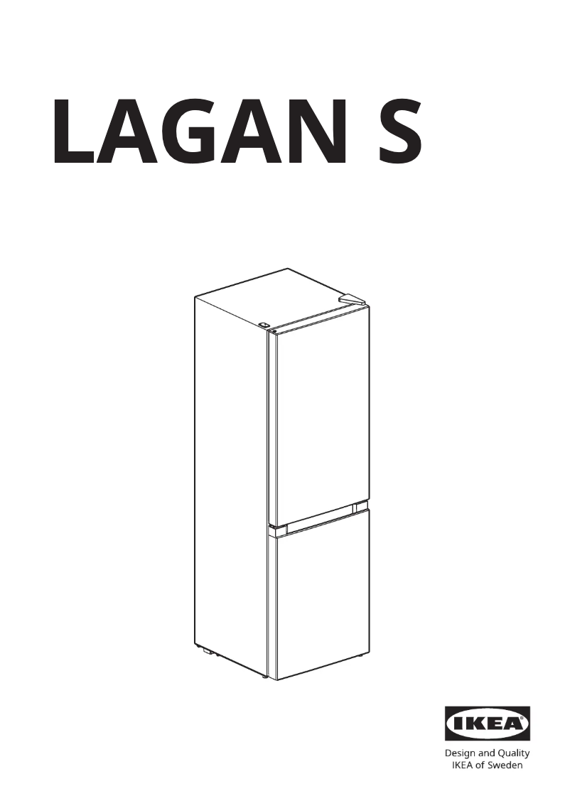 Page 1 de la notice Manuel utilisateur Ikea LAGAN 905.679.32