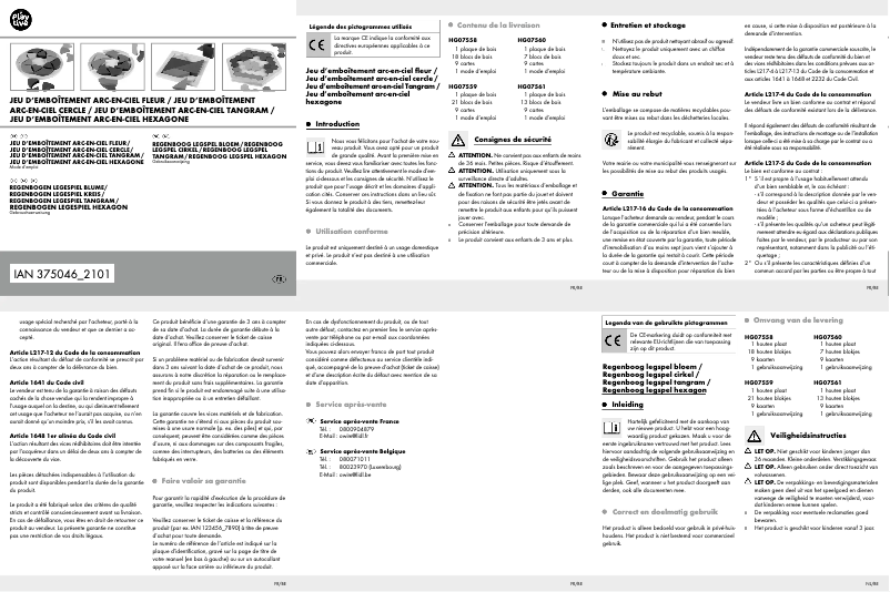 Página 1 del manual Manual de usuario Playtive HG07558