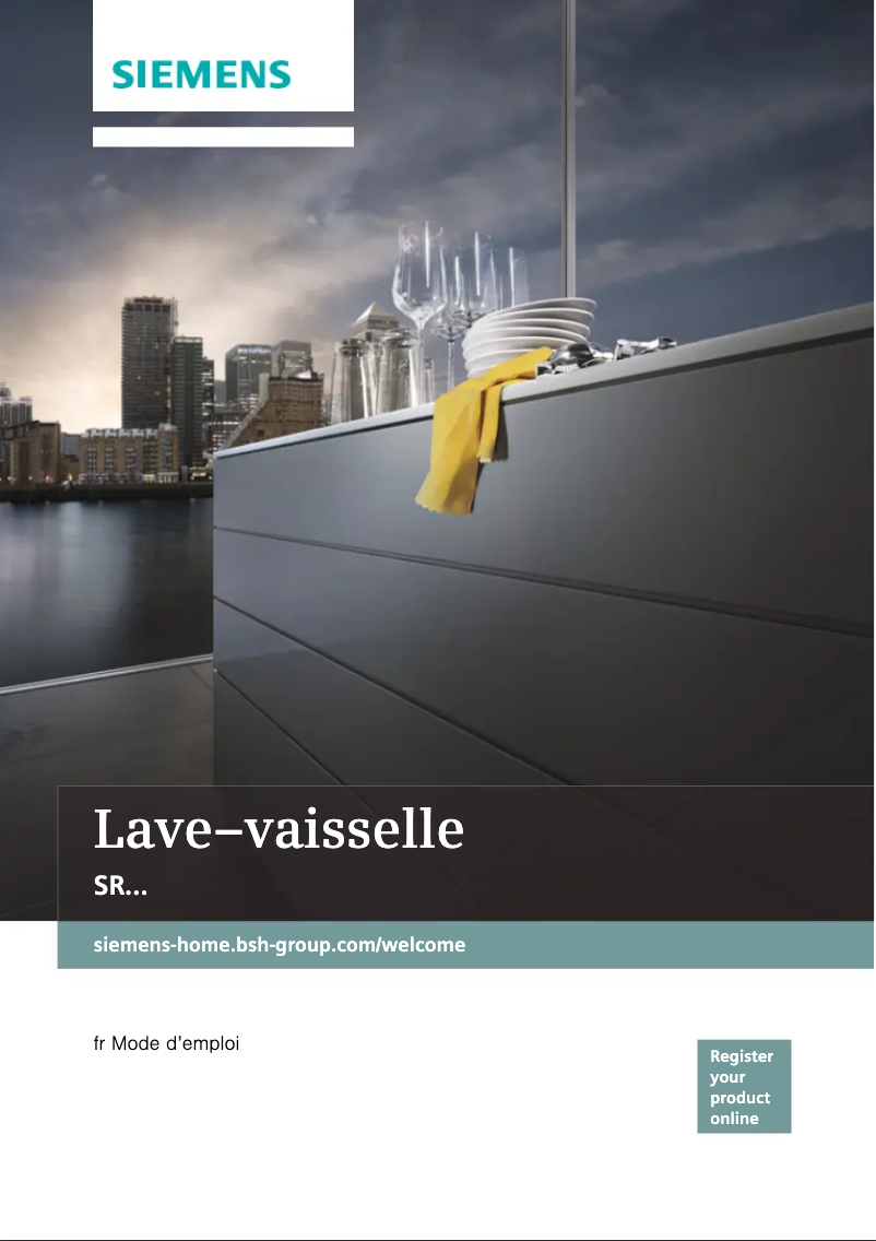 Page 1 de la notice Manuel utilisateur Siemens SR636X07IE