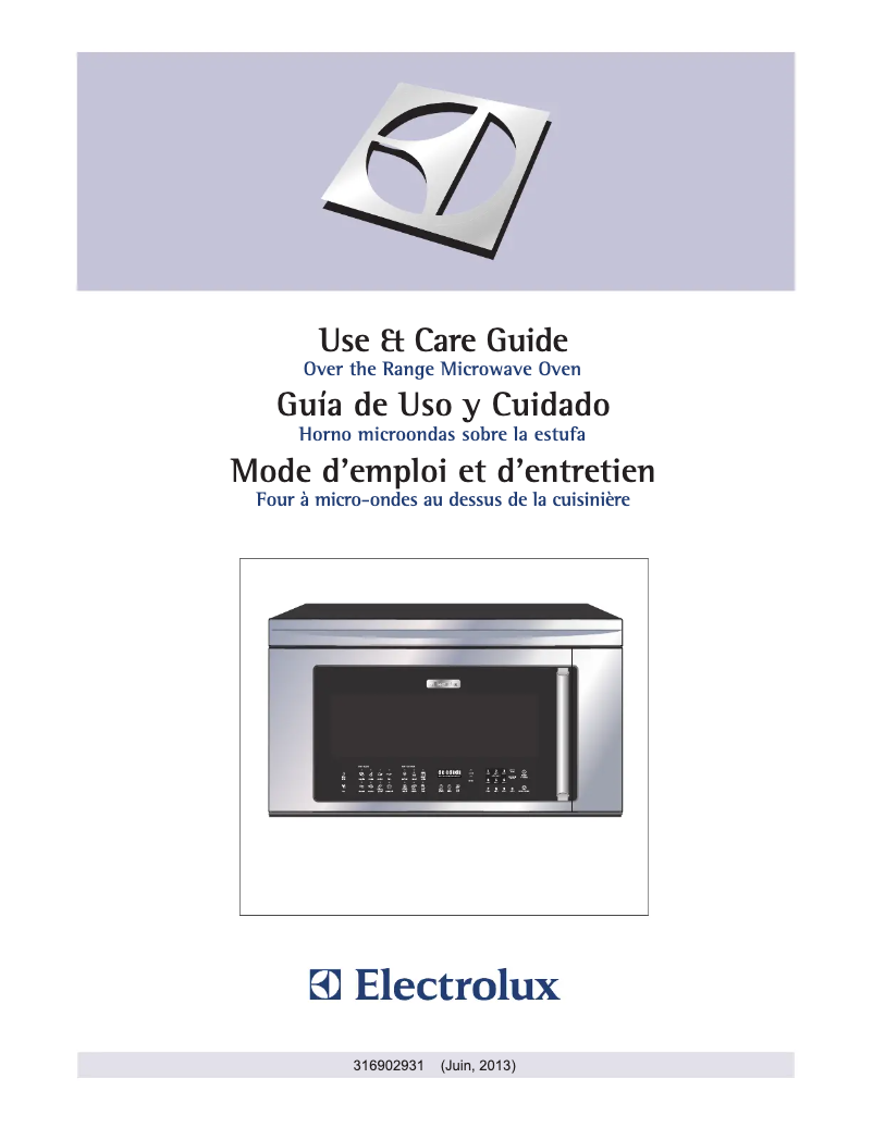 Página 1 del manual Manual de usuario Electrolux EI30BM60MS