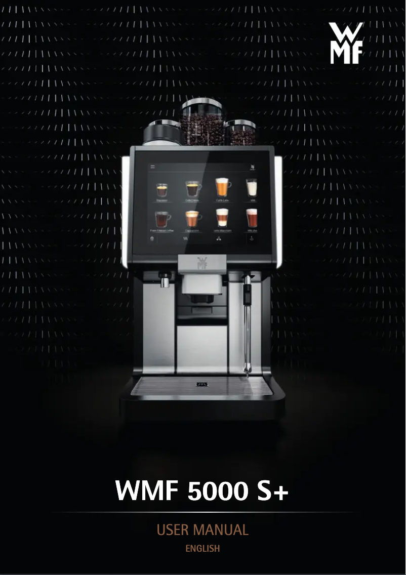 Page 1 de la notice Manuel utilisateur WMF 5000 S+
