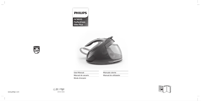 Page 1 of the manual User Manual Philips PerfectCare Elite Plus GC9665