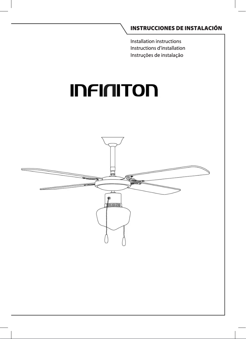 Página 1 del manual Manual de usuario Infiniton VT-RB108