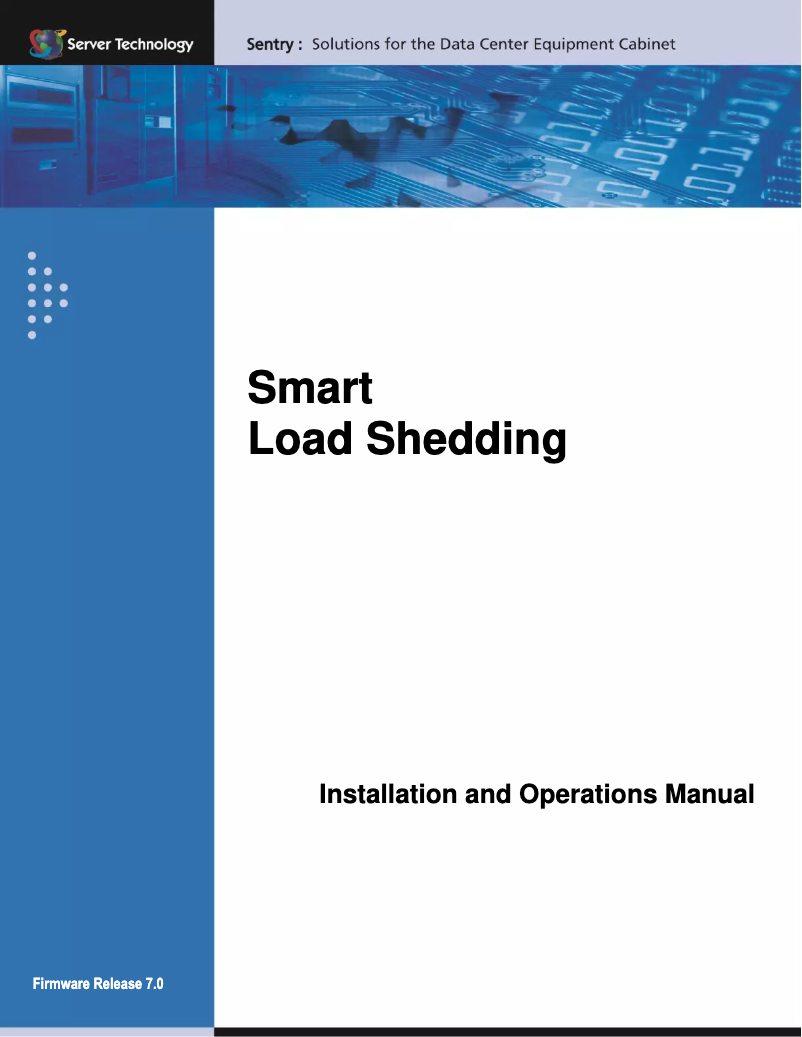 Page 1 de la notice Manuel utilisateur Server Technology CW-16V1F317