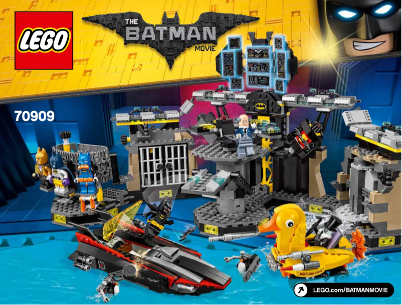 Página 1 del manual Instrucciones visuales Lego Batman Movie 70909