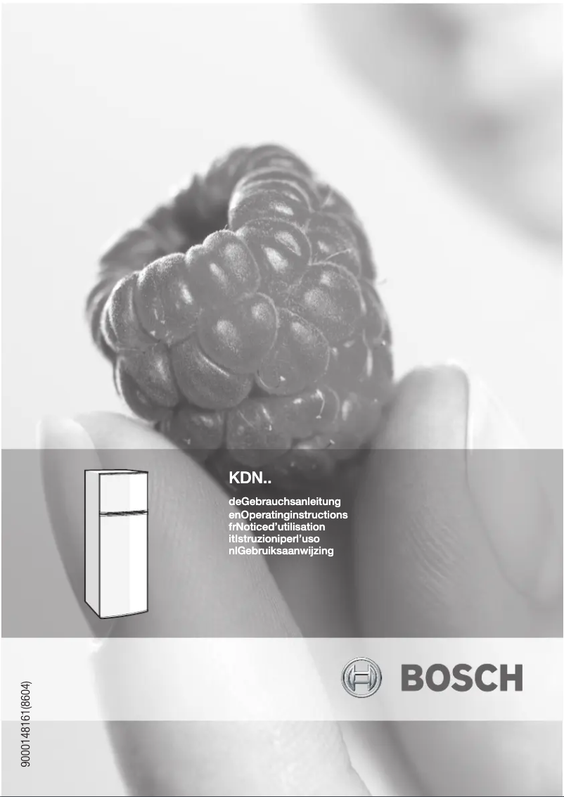 Page 1 of the manual User Manual Bosch KDN30X00