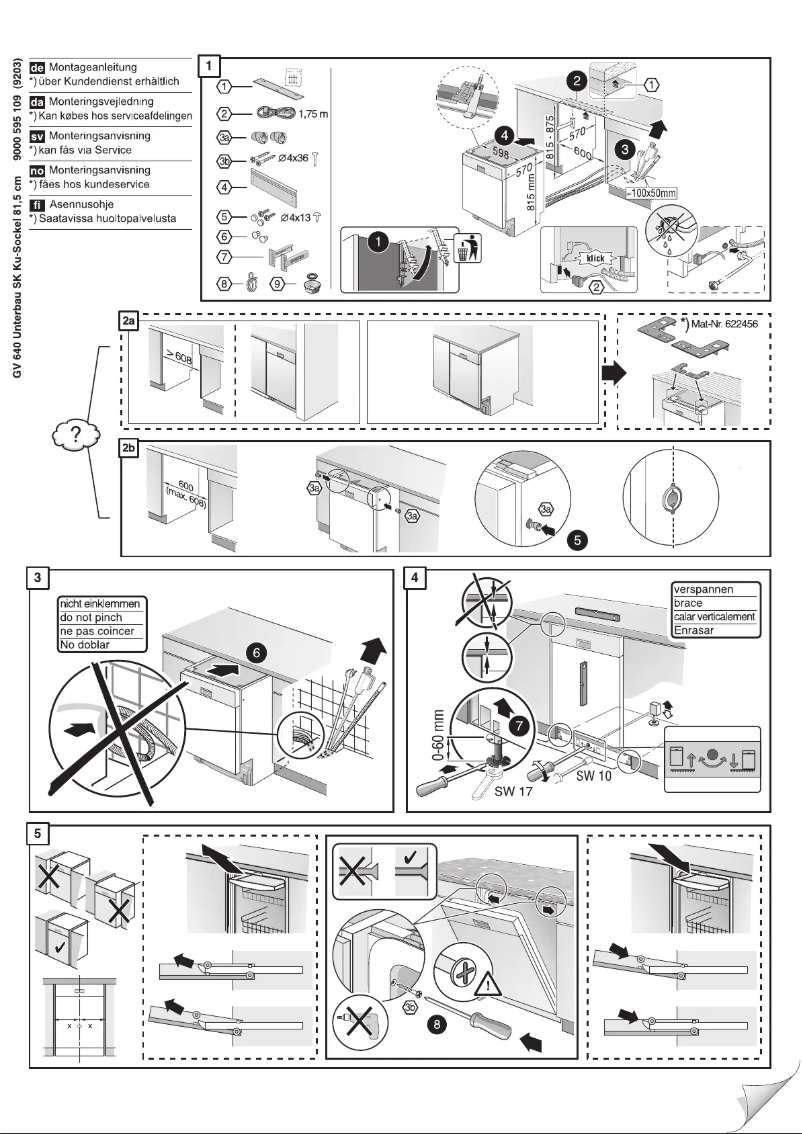 Page 1 de la notice Manuel utilisateur Siemens SN45T284SK