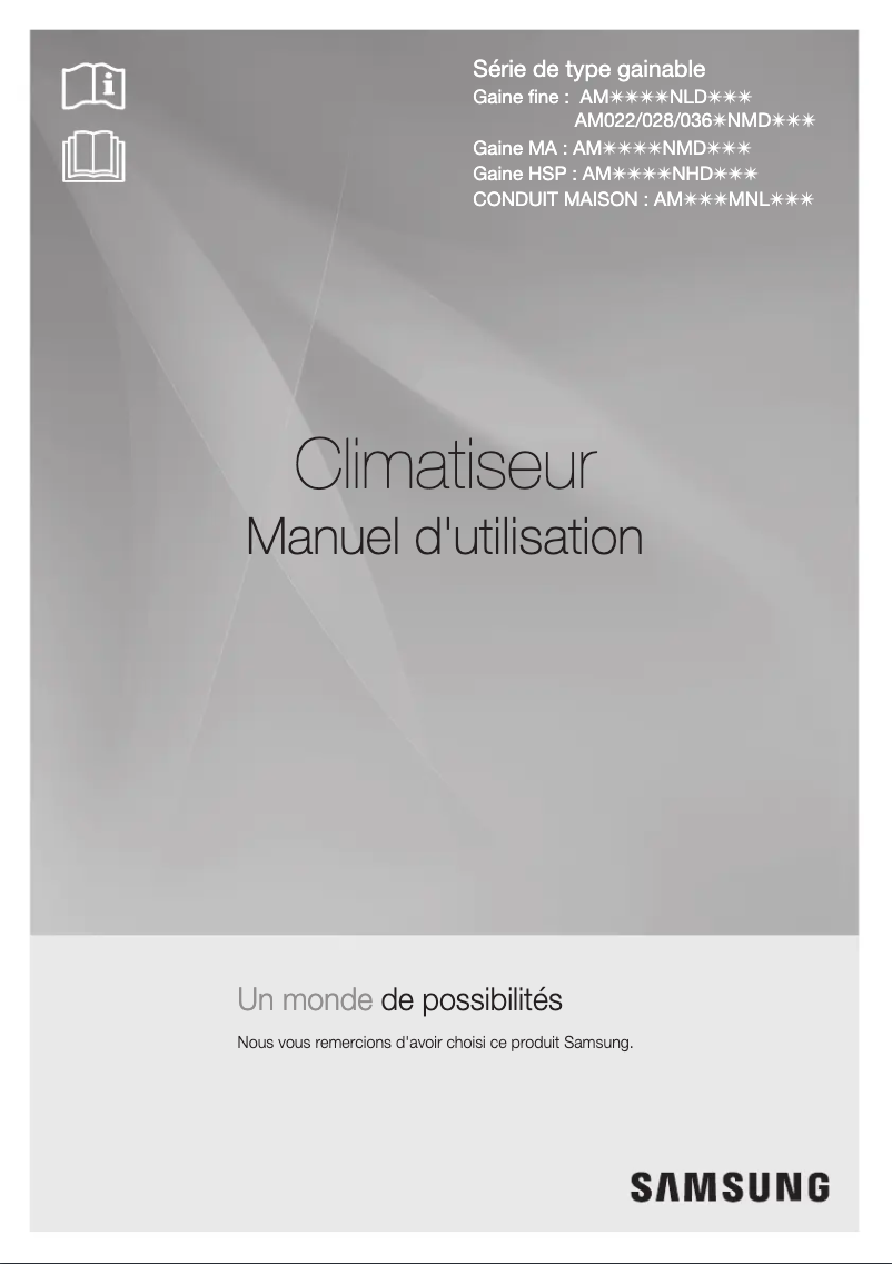 Página 1 del manual Manual de usuario Samsung AM140KNMDEH