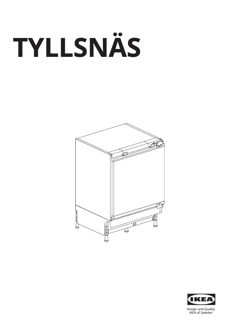 Page 1 de la notice Manuel utilisateur Ikea TYLLSNÄS 905.683.52