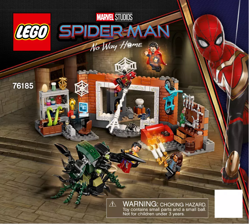 Page 1 de la notice Manuel utilisateur Lego Marvel Studios 76185