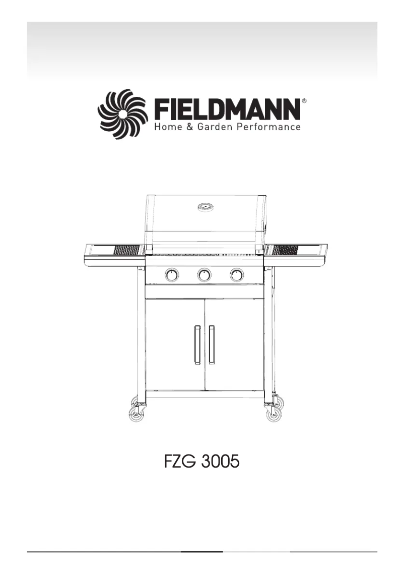 Página 1 del manual Manual de usuario Fieldmann FZG 3005