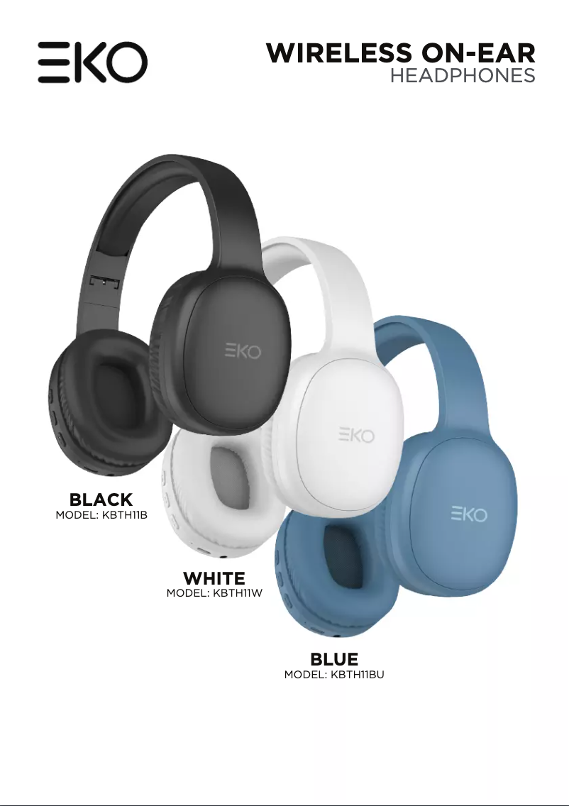 Page 1 of the manual User Manual EKO KBTH11