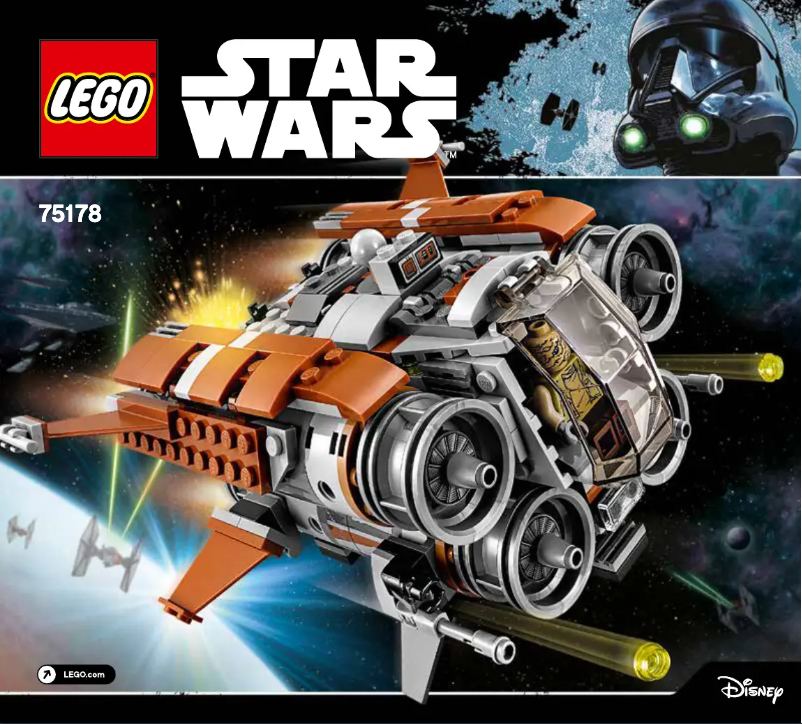 Página 1 del manual Manual de usuario Lego Star Wars 75178