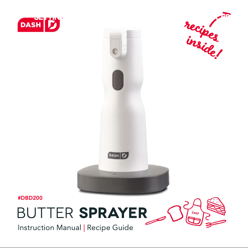 Page 1 de la notice Manuel utilisateur Dash DBD200GBWH04