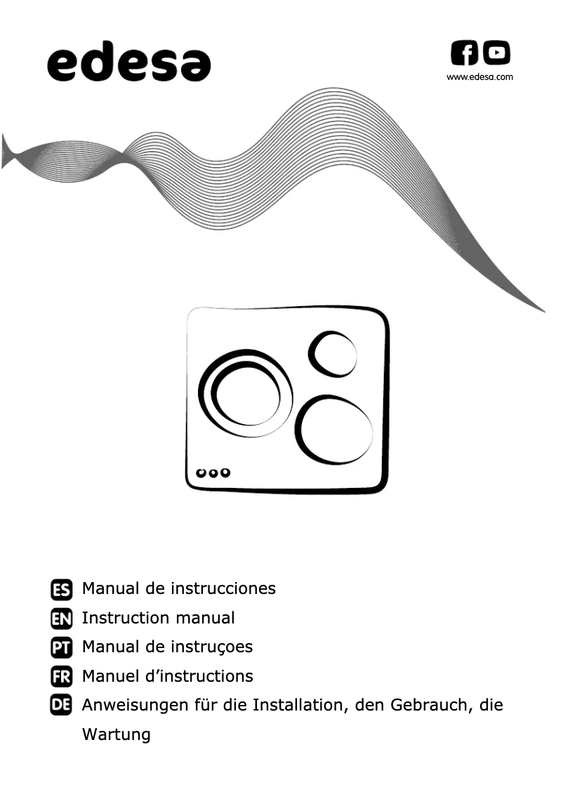 Page 1 de la notice Manuel utilisateur Edesa EIM-8430 R
