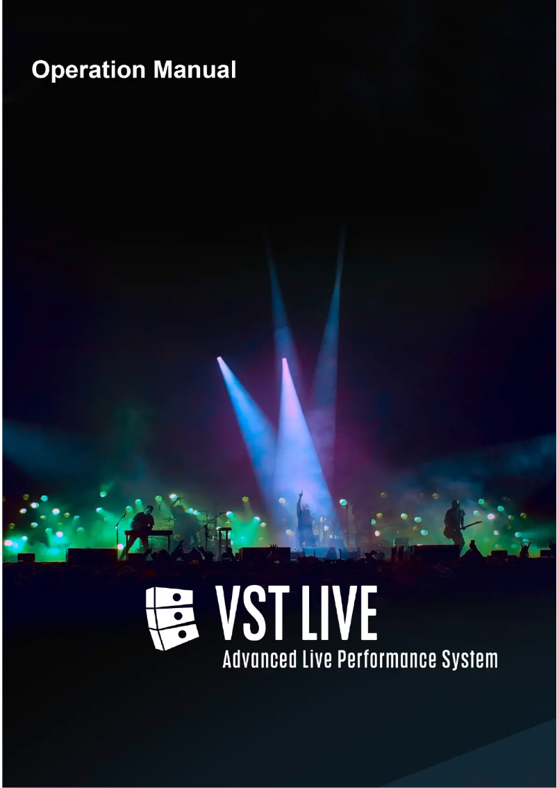 Page 1 de la notice Manuel utilisateur Steinberg VST Live 2