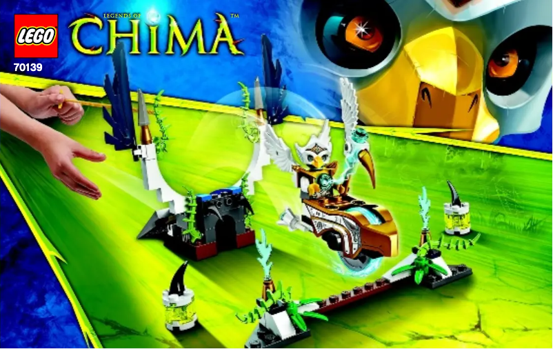 Page 1 de la notice Manuel utilisateur Lego Chima 70139