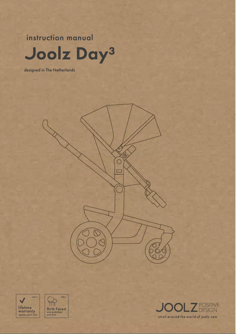 Página 1 del manual Manual de usuario Joolz Day 3