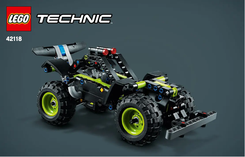 Page 1 de la notice Manuel utilisateur Lego Technic 42118
