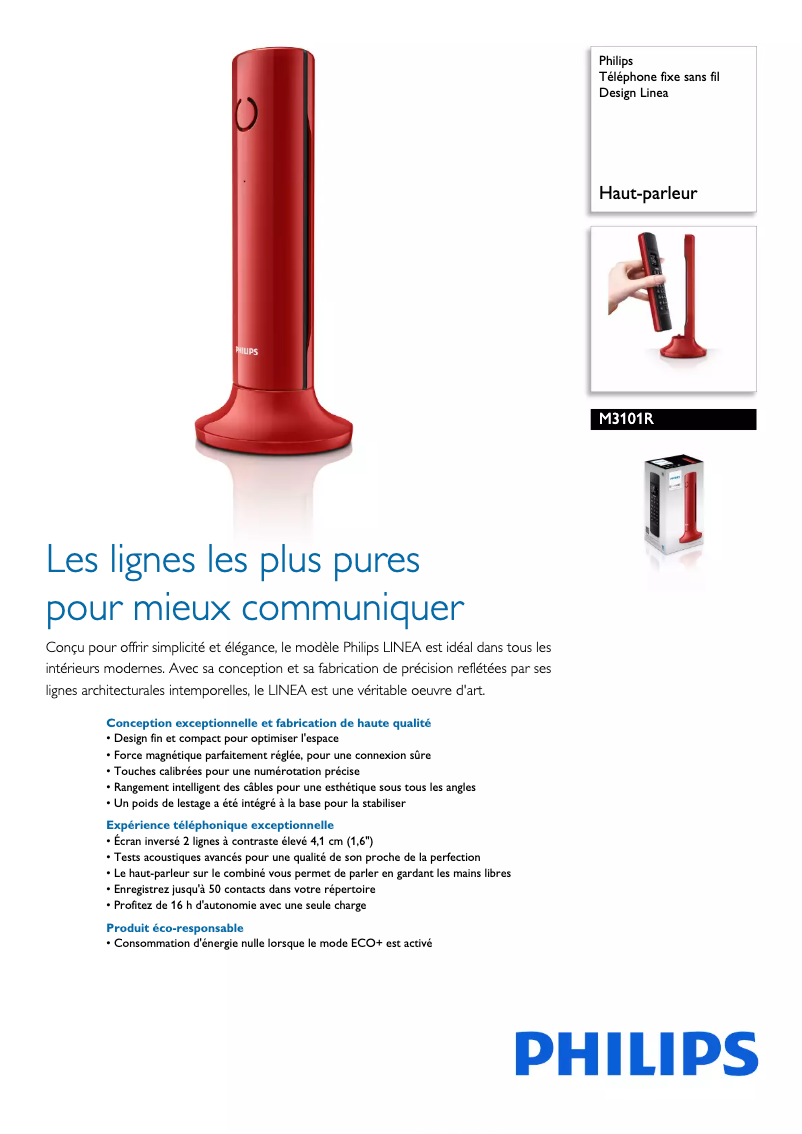 First page image of the manual for Linea M310