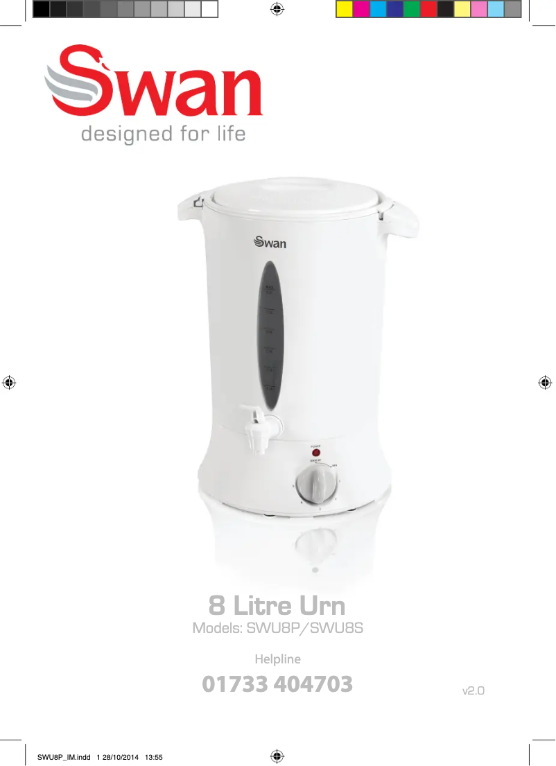 Page 1 de la notice Manuel utilisateur Swan SWU8P