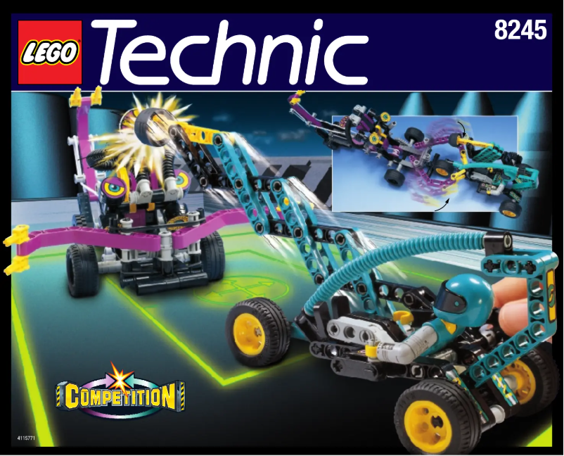 Page 1 de la notice Manuel utilisateur Lego ROBOT'S REVENGE